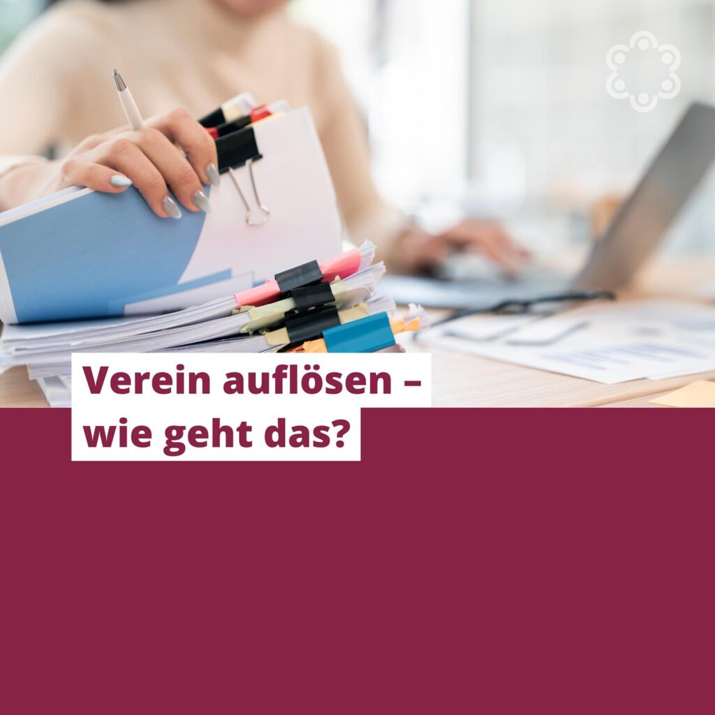 Verein auflösen – wie geht das?