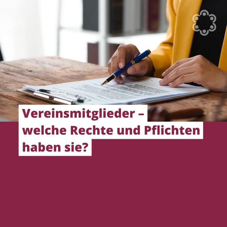 Vereinsmitglieder – welche Rechte und Pflichten haben sie?