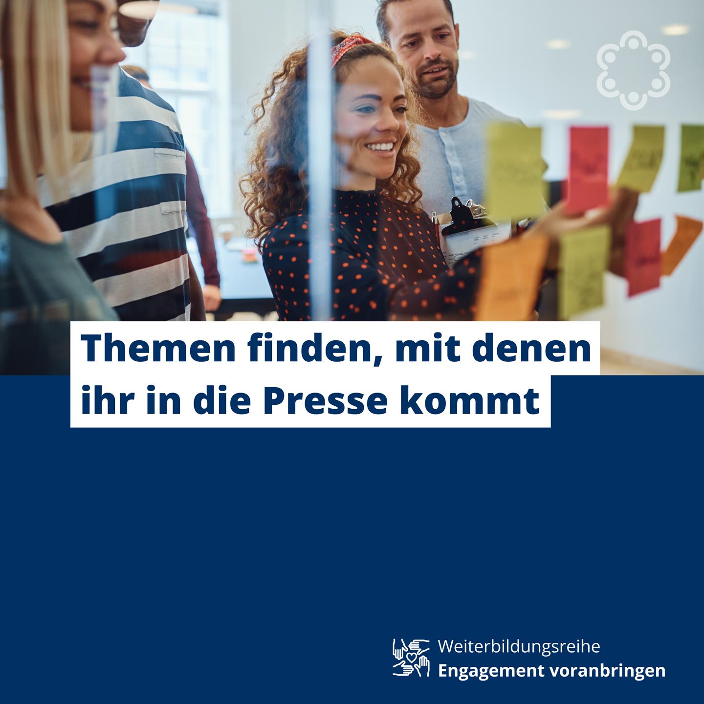 Themen finden, mit denen ihr in die Presse kommt