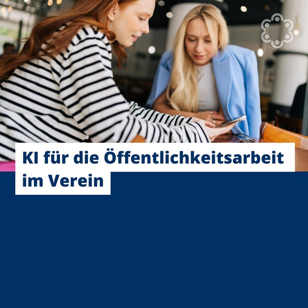 KI für die Öffentlichkeitsarbeit im Verein